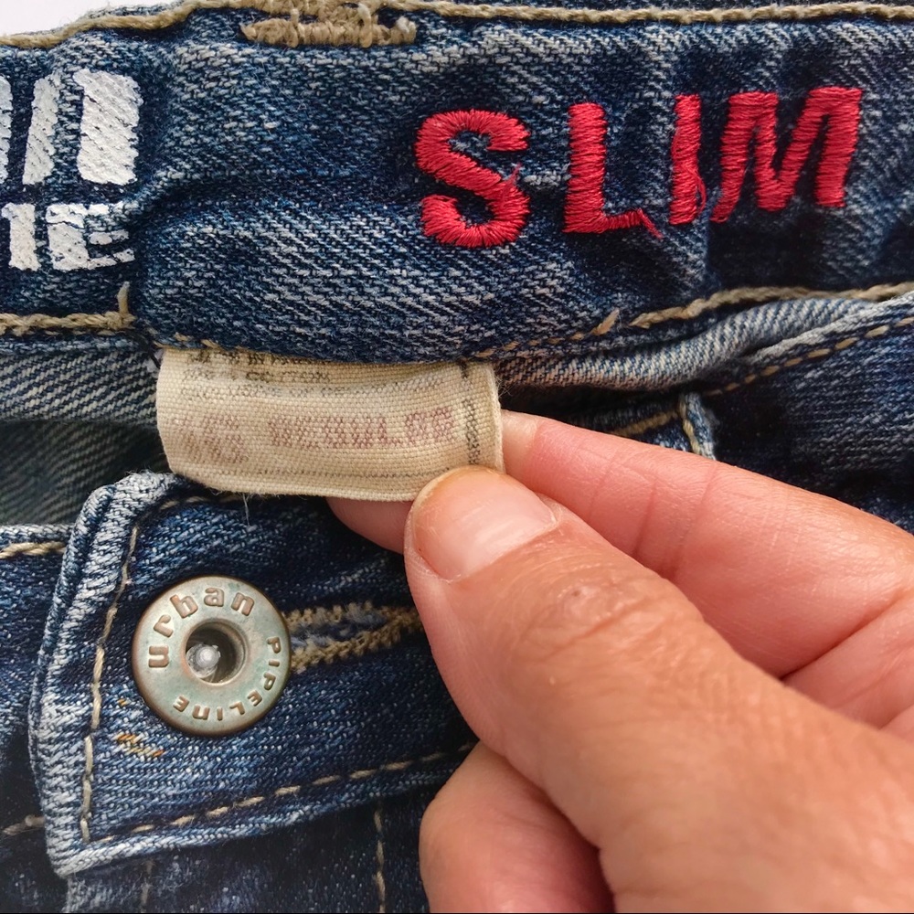 🍍Urban Pipeline Jeans Size:16 Regular - Picture 5 of 6